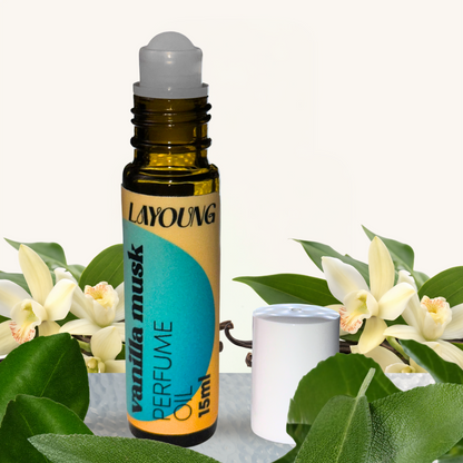 Vanilla Musk Perfume Oil Roll-On – 15ml